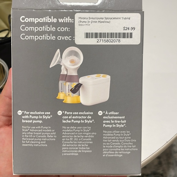 Unopened Medela Pump in Style Maxflow replacement tubing - Picture 2 of 3